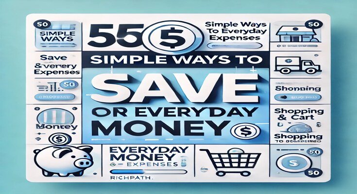 50 Simple Ways to Save Money on Everyday Expenses