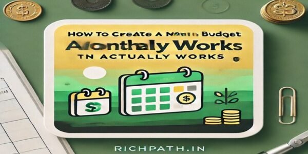 How to Create a Monthly Budget That Actually Works