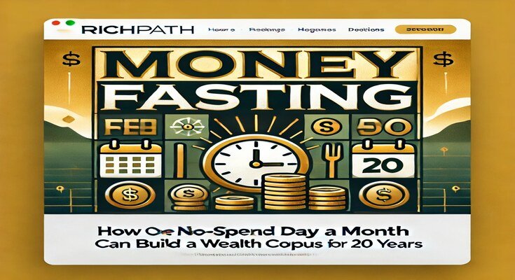Money Fasting_ How One No-Spend Day a Month Can Build a Wealth Corpus Over 20 Years