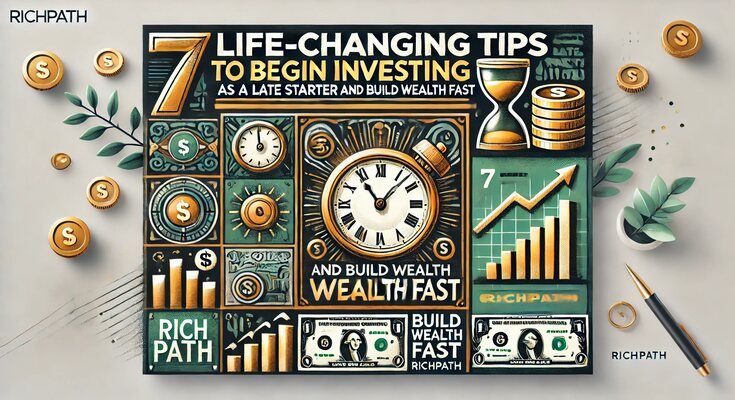 7 Life-Changing Tips to Begin Investing as a Late Starter and Build Wealth Fast