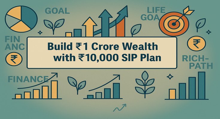 Build ₹1 Crore Wealth with ₹10,000 SIP Plan Smart Portfolio Strategy for 20 Years