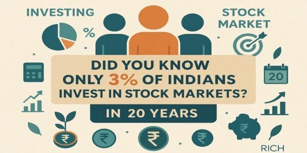 Did You Know Only 3% of Indians Invest in Stock Markets?