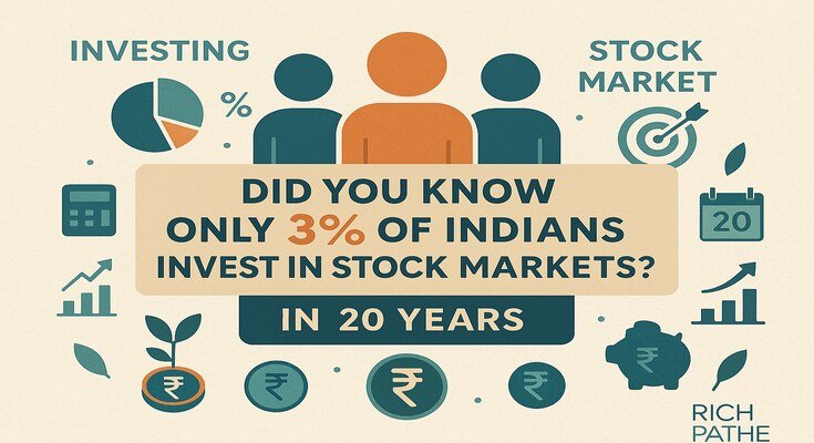 Did You Know Only 3% of Indians Invest in Stock Markets?
