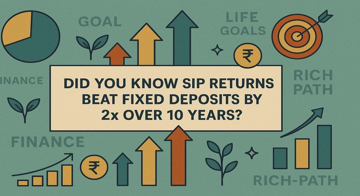 Did You Know SIP Returns Beat Fixed Deposits by 2x Over 10 Years